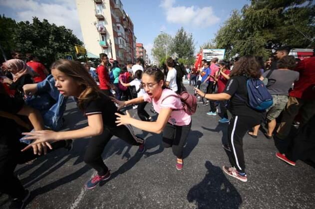 Balıkesir sokaklarında dehşete düşüren görüntü! 42