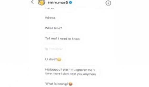 "Bana evinde görüşme talep etti" 3