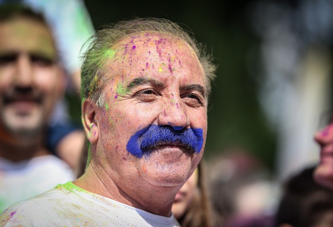 Bursa'da renkli koşu festivali... 2