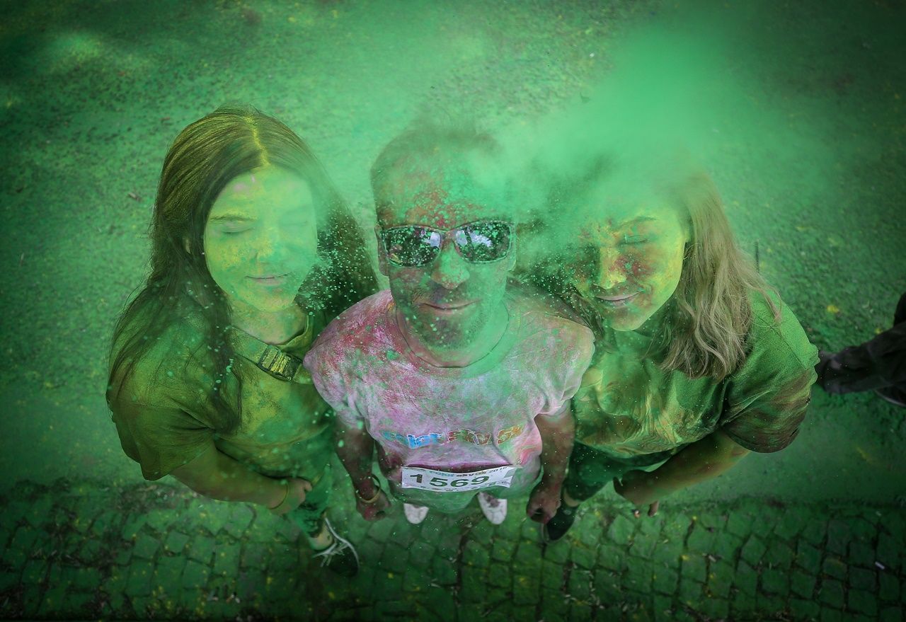 Bursa'da renkli koşu festivali... 7