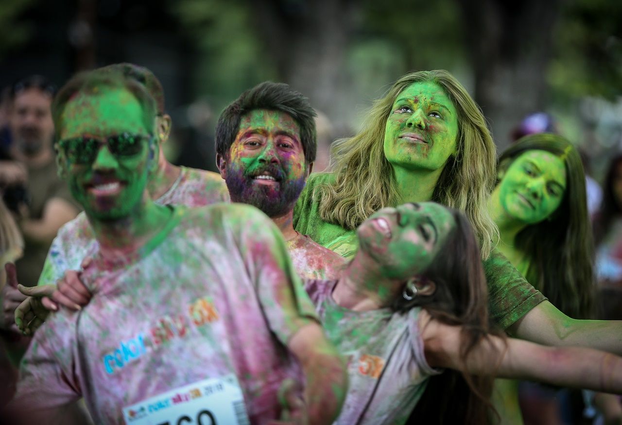 Bursa'da renkli koşu festivali... 27
