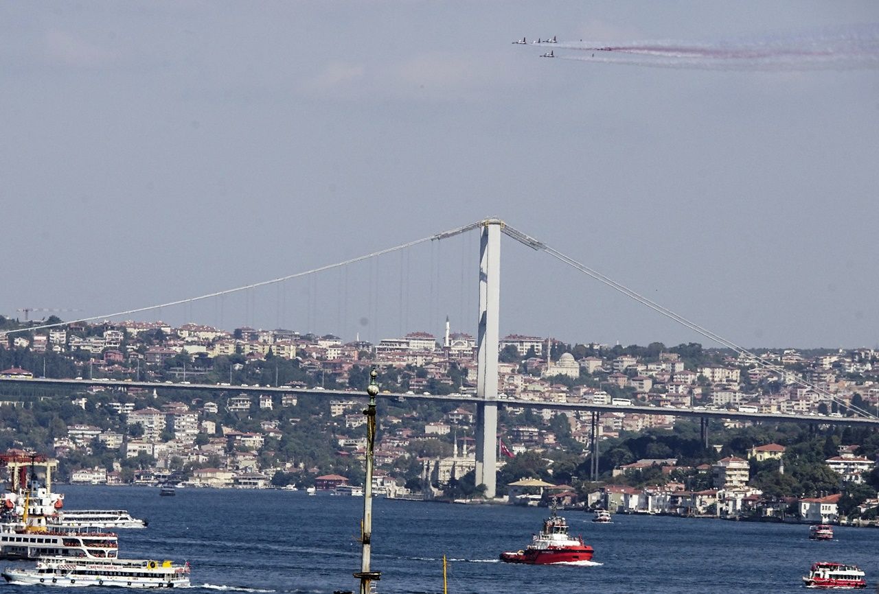 İstanbul Boğazı'nda Türk Yıldızları... 9