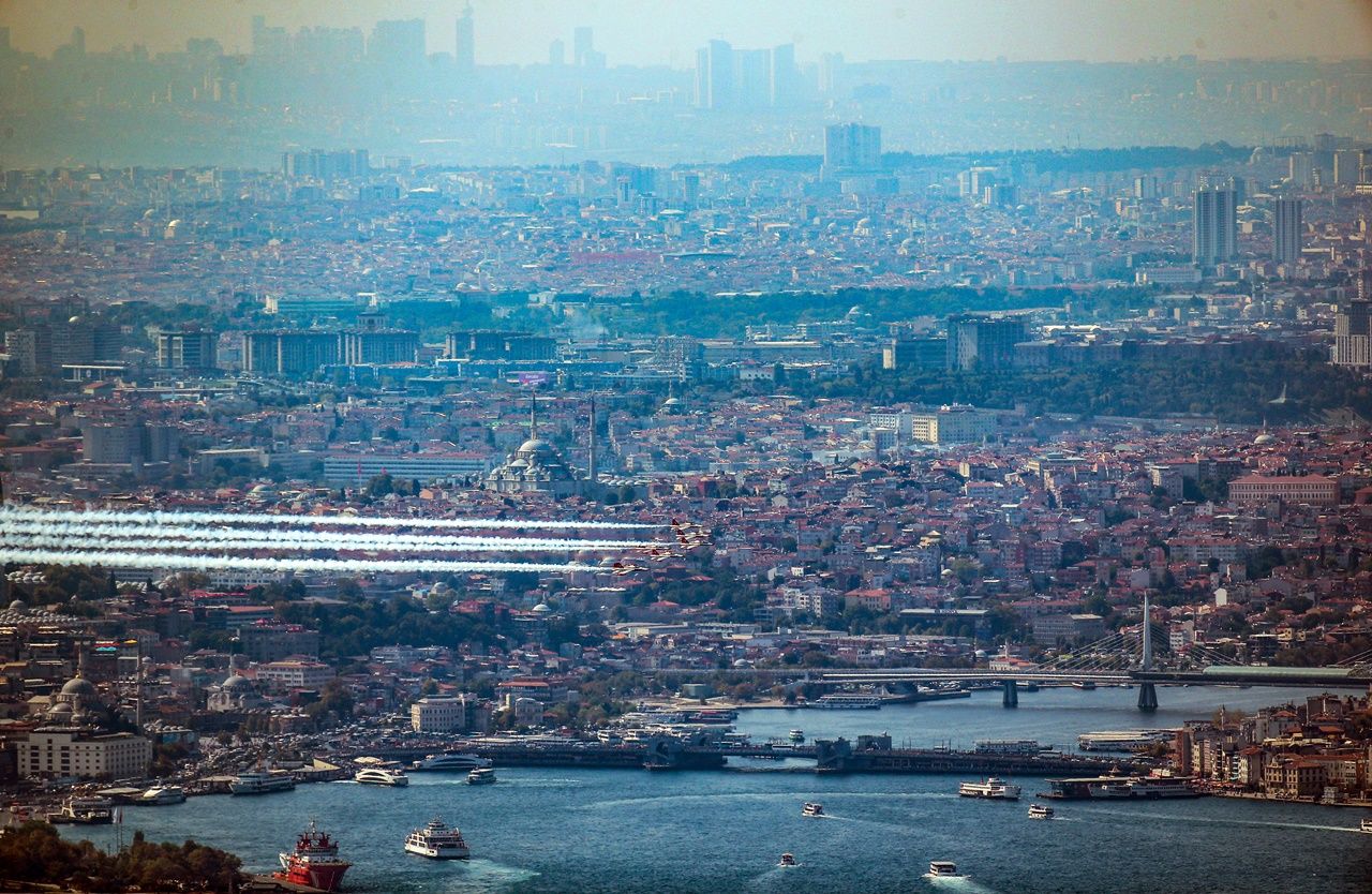 İstanbul Boğazı'nda Türk Yıldızları... 22