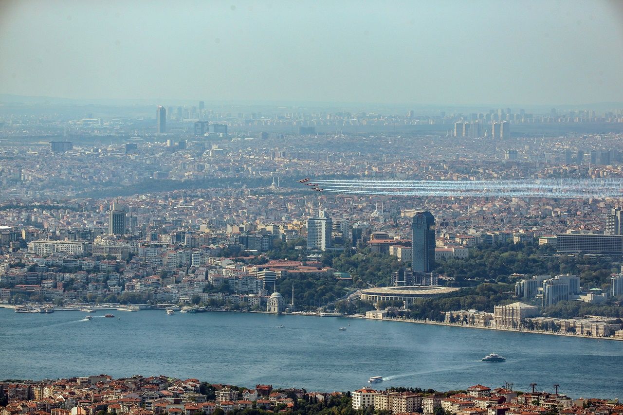 İstanbul Boğazı'nda Türk Yıldızları... 32