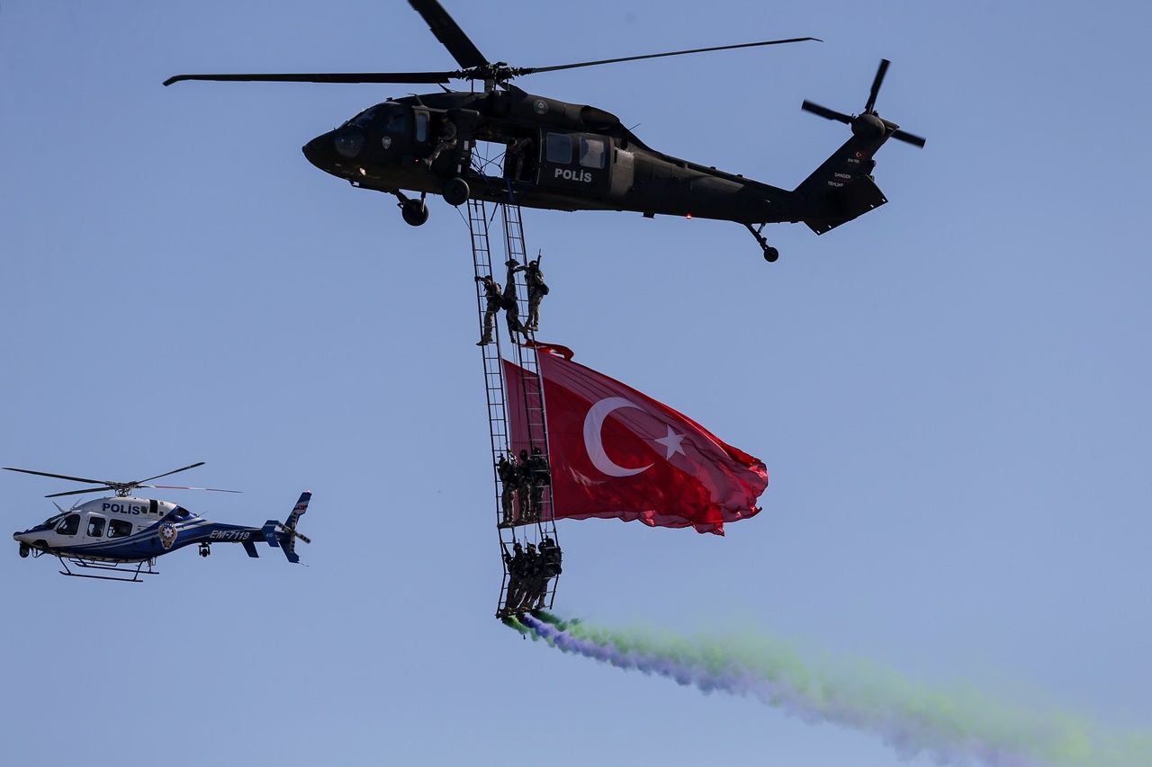 TEKNOFEST'te nefes kesen gösteriler... 37