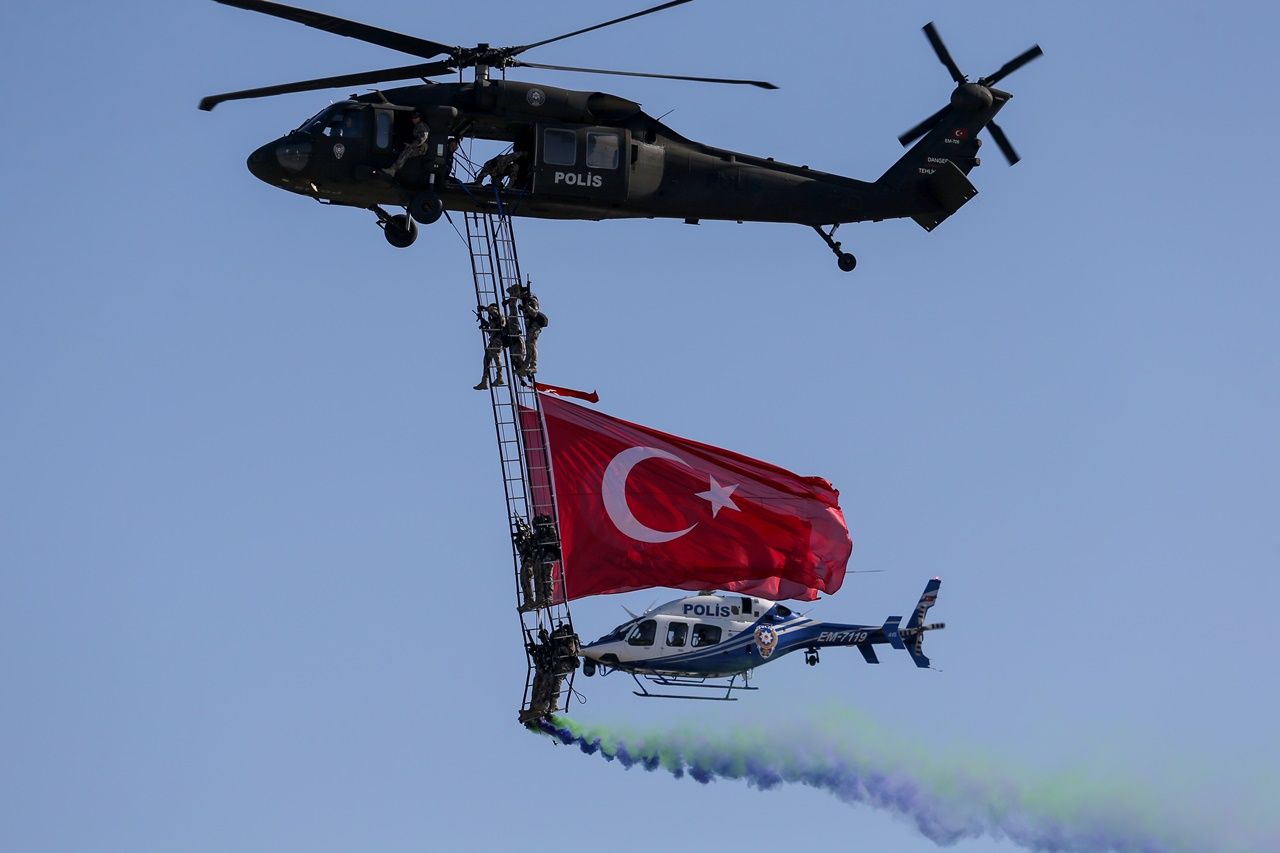 TEKNOFEST'te nefes kesen gösteriler... 38