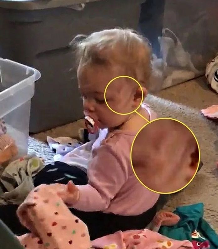 Bebek odasında tüyler ürperten görüntü! 2