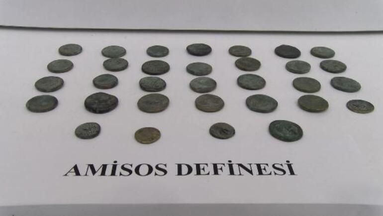 Amisos'un definesini satmak isterken yakalandılar! 5