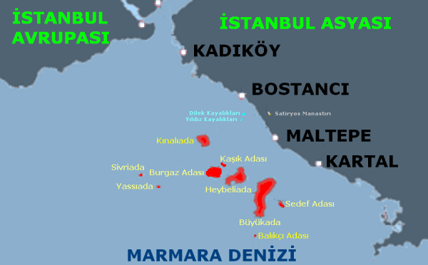 İstanbul’un su altına gömülen adası! 4