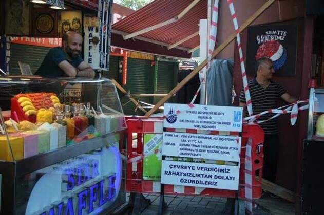 Ortaköy'de burun tıkatan koku! 5