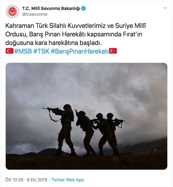 Dünden bugüne Barış Pınarı Harekatı! 8