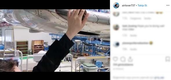 Boeing 737 ile evlenip hangarda yaşayacak! 10