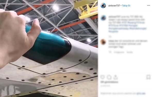 Boeing 737 ile evlenip hangarda yaşayacak! 5
