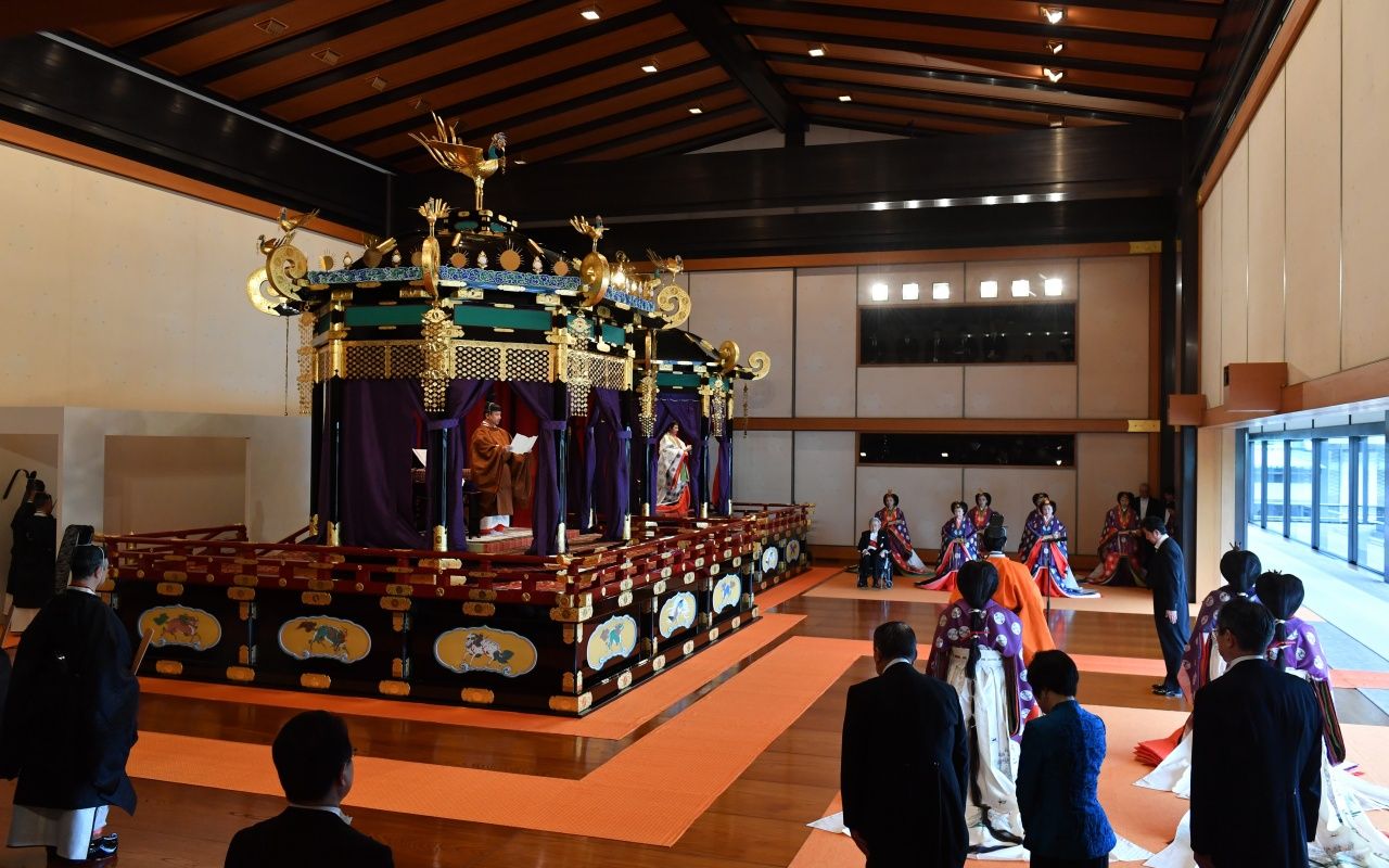 Japonya'nın 126. İmparatoru tahta çıktı! 19