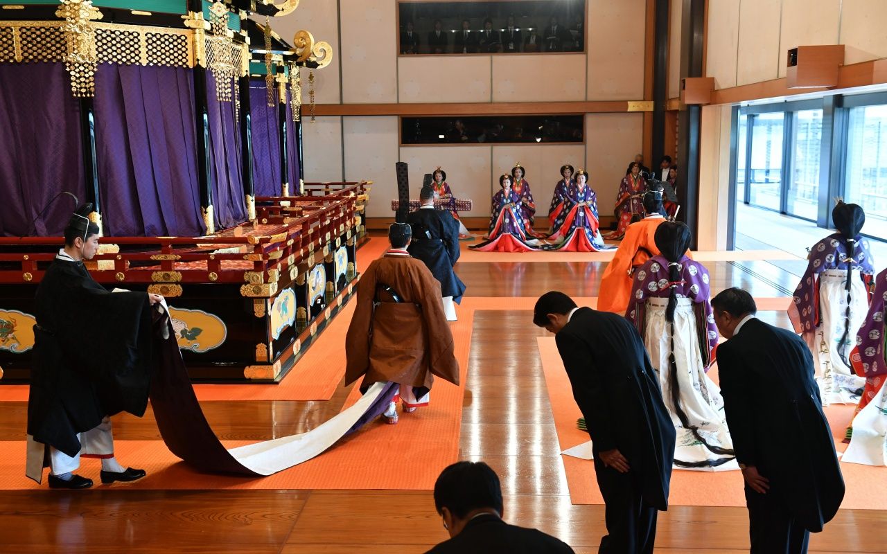 Japonya'nın 126. İmparatoru tahta çıktı! 21
