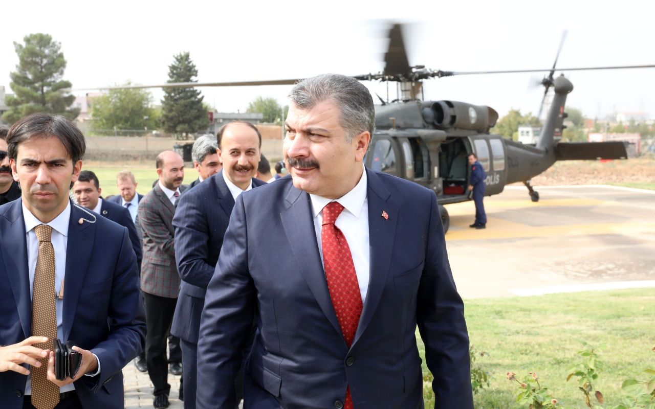 Bakan Fahrettin Koca Akçakale'de! 9