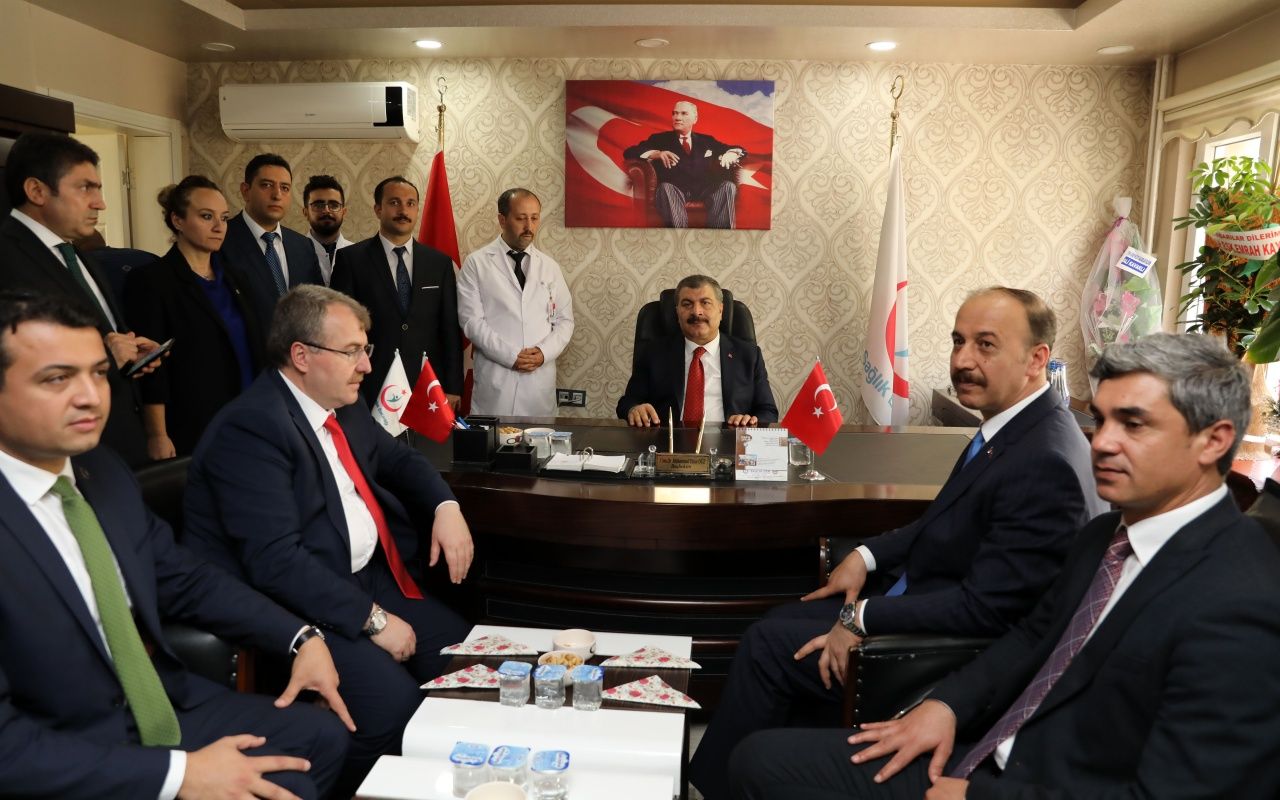 Bakan Fahrettin Koca Akçakale'de! 3