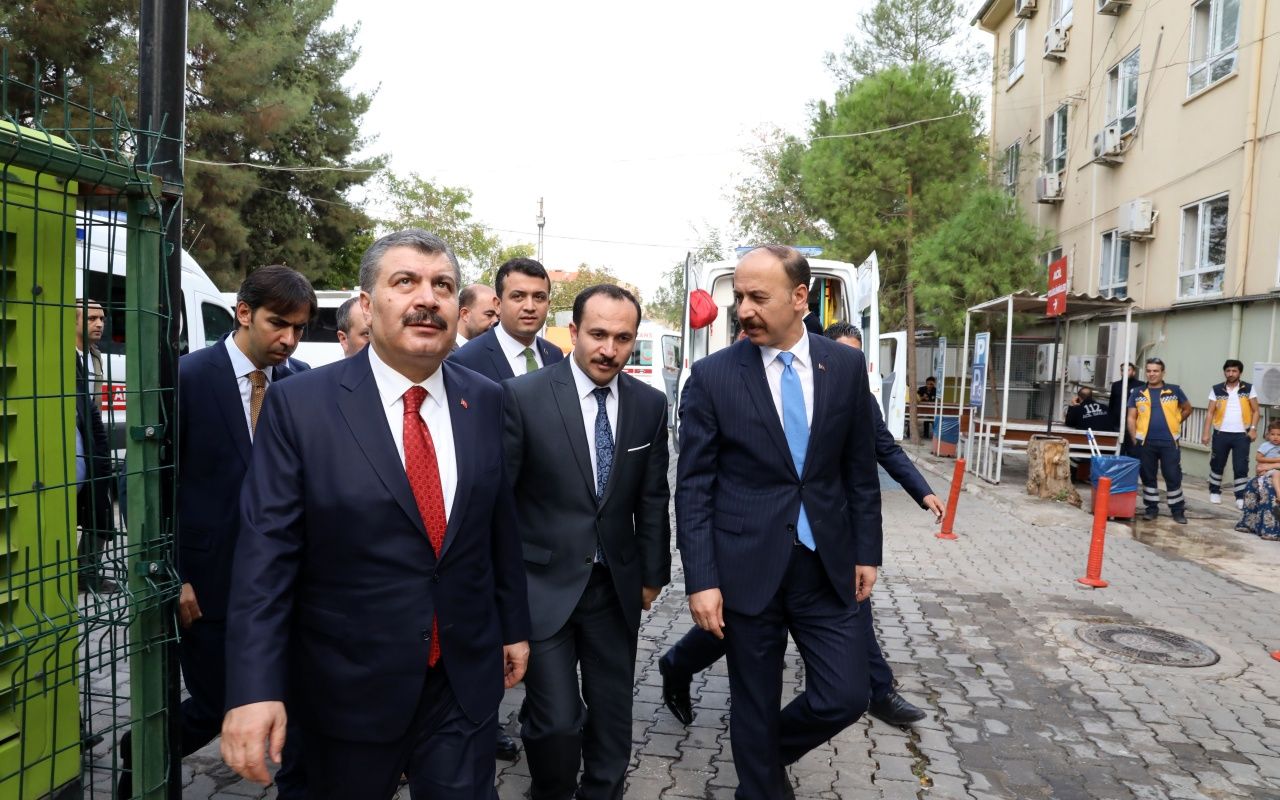 Bakan Fahrettin Koca Akçakale'de! 10