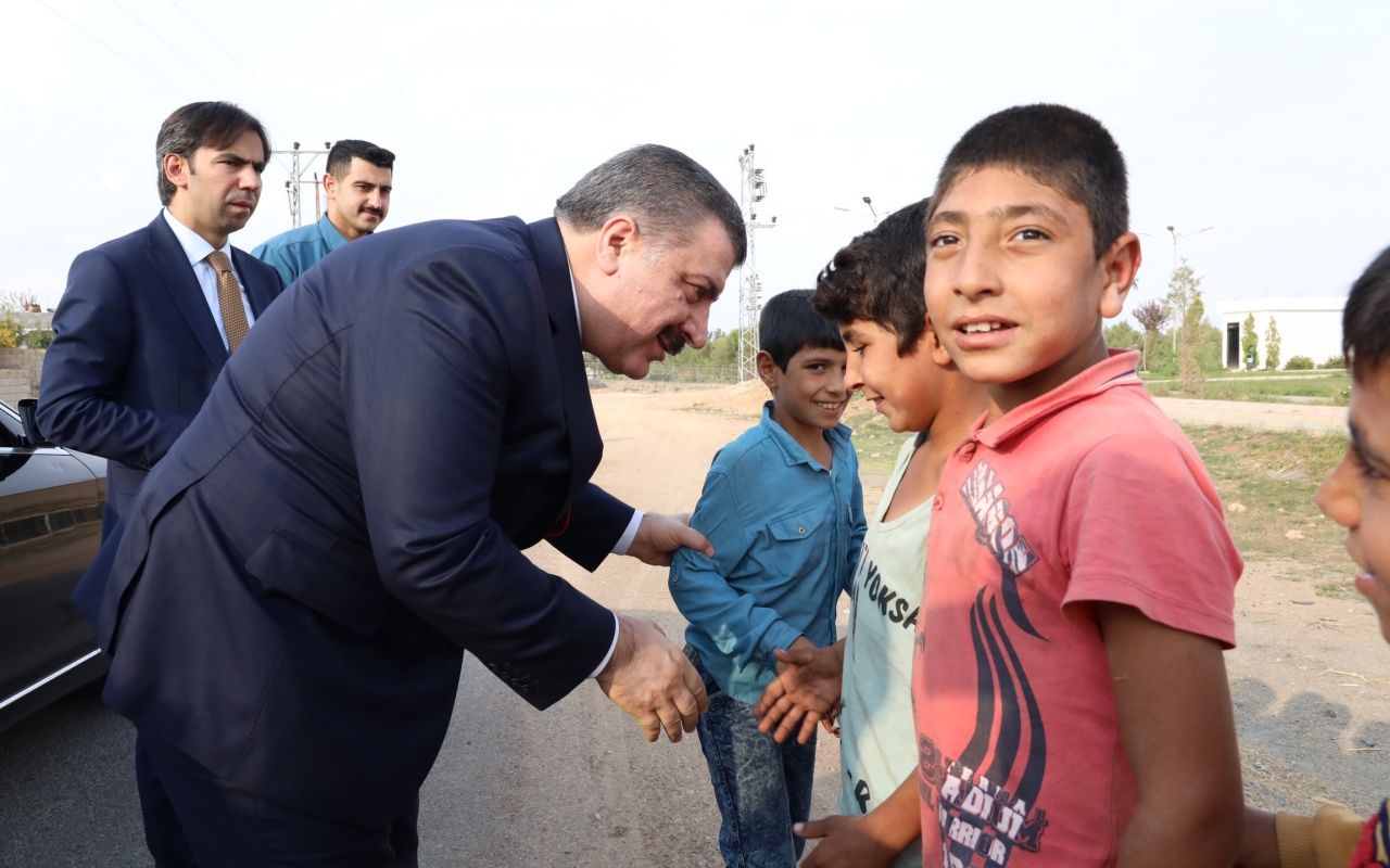Bakan Fahrettin Koca Akçakale'de! 4