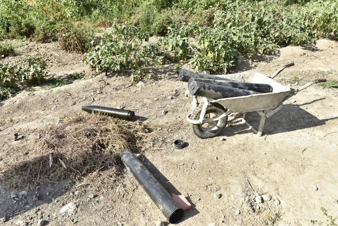 Katyuşa roketleri etkisiz hale getirildi... 1