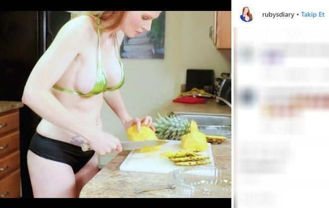 Üstsüz yemek yapıp ünlü şefleri solladı! 11