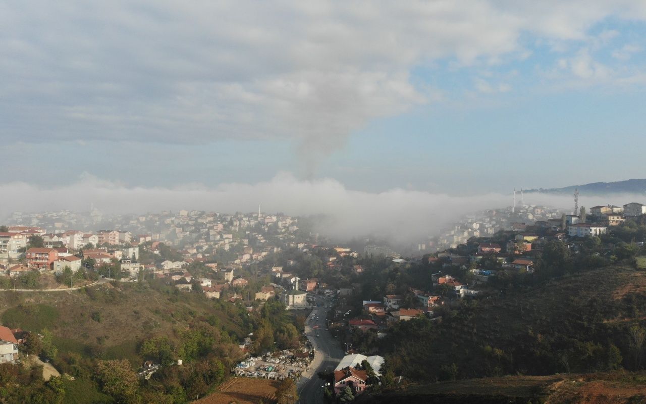 İstanbul yoğun sise teslim oldu! 3