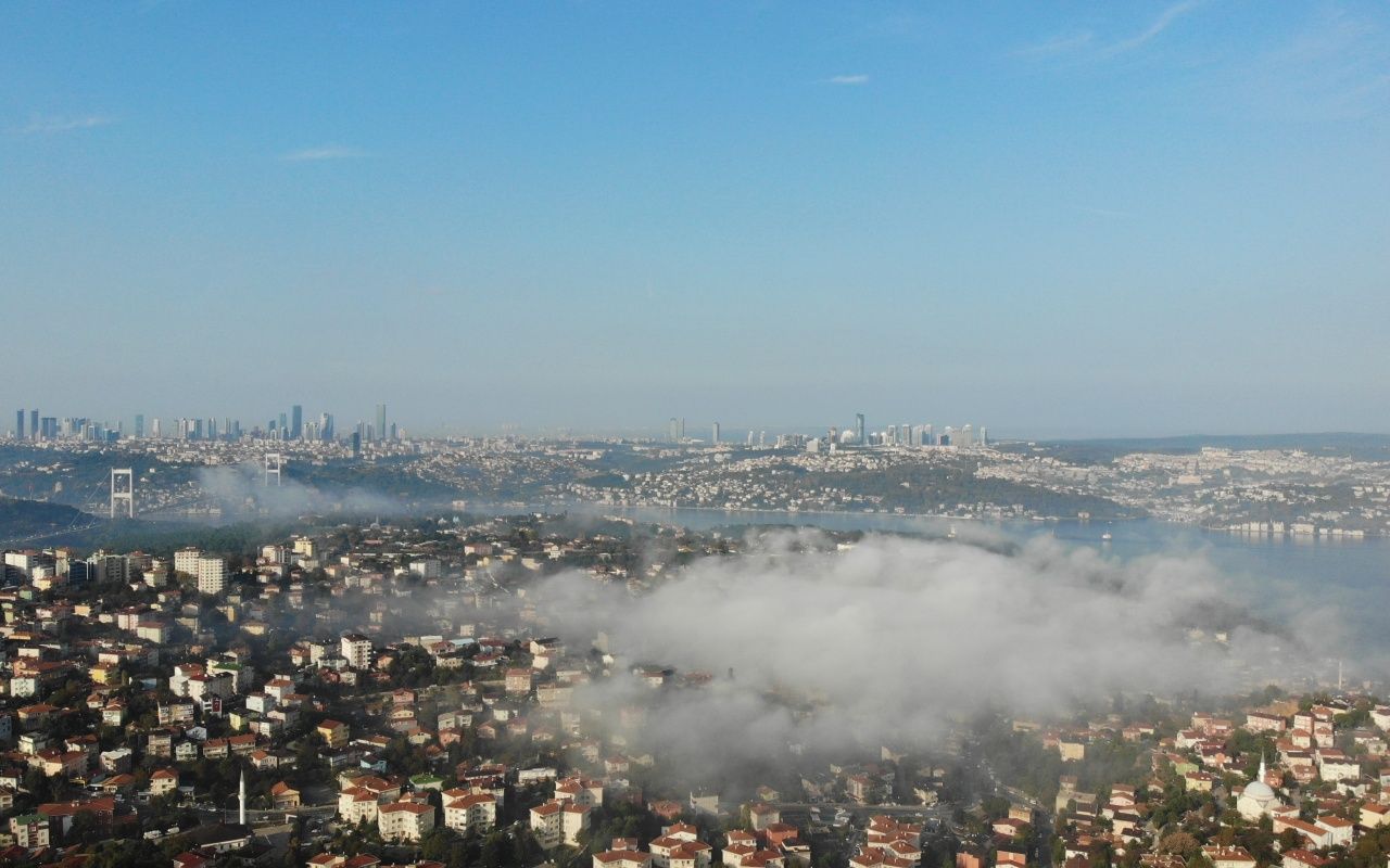 İstanbul yoğun sise teslim oldu! 8