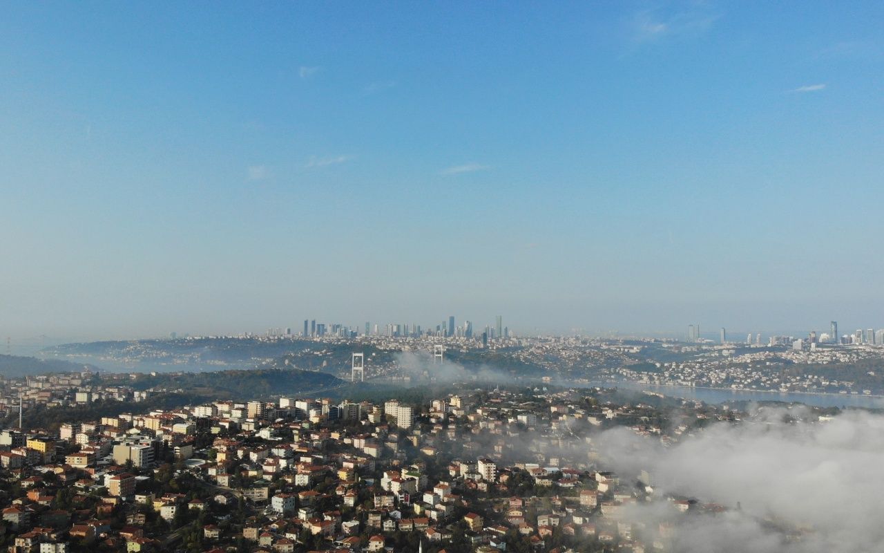İstanbul yoğun sise teslim oldu! 9