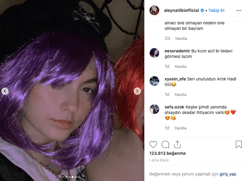 Kızıl Aleyna Tilki Instagramı salladı! 6