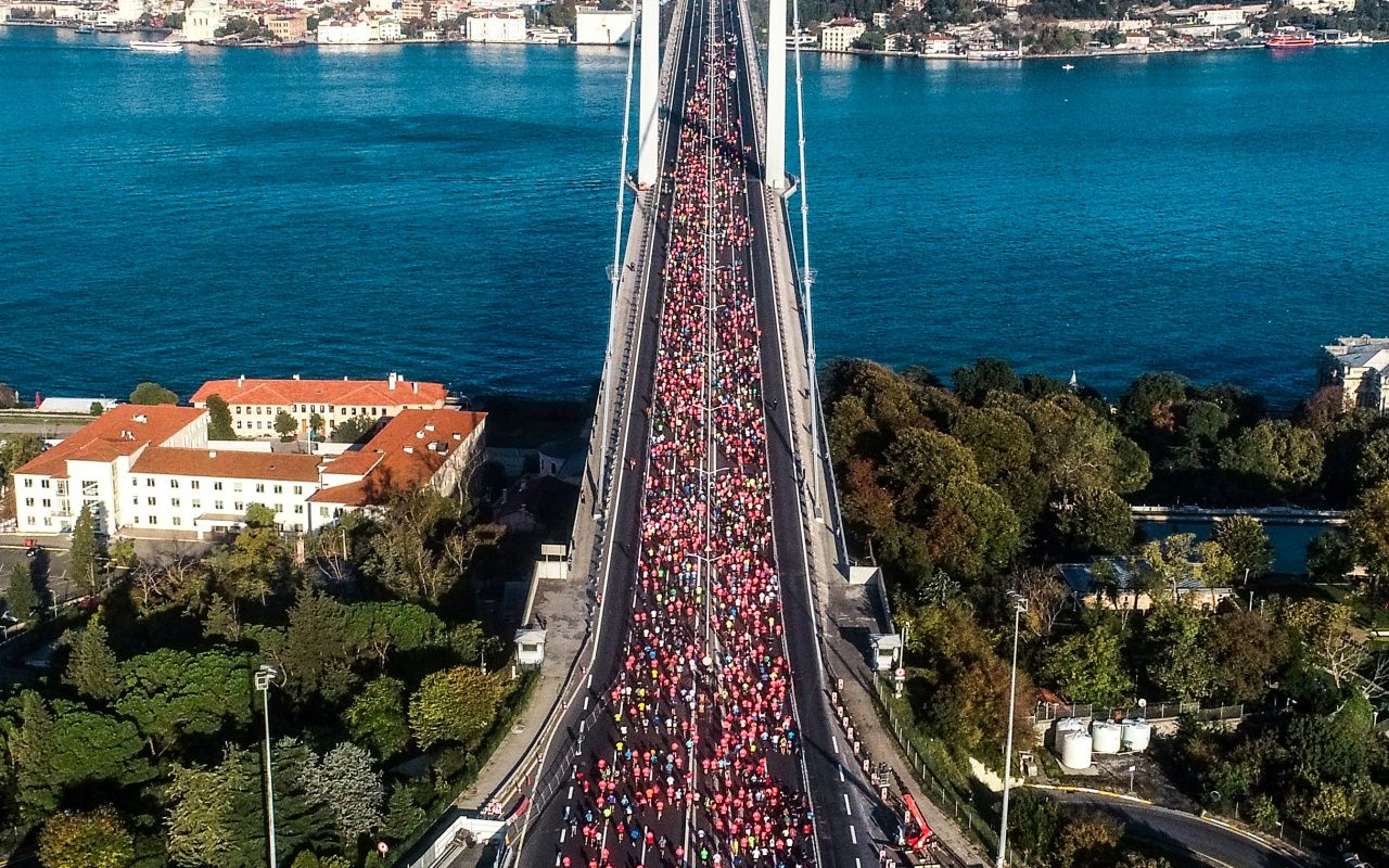 Vodafone 41. İstanbul Maratonu koşuldu! 41