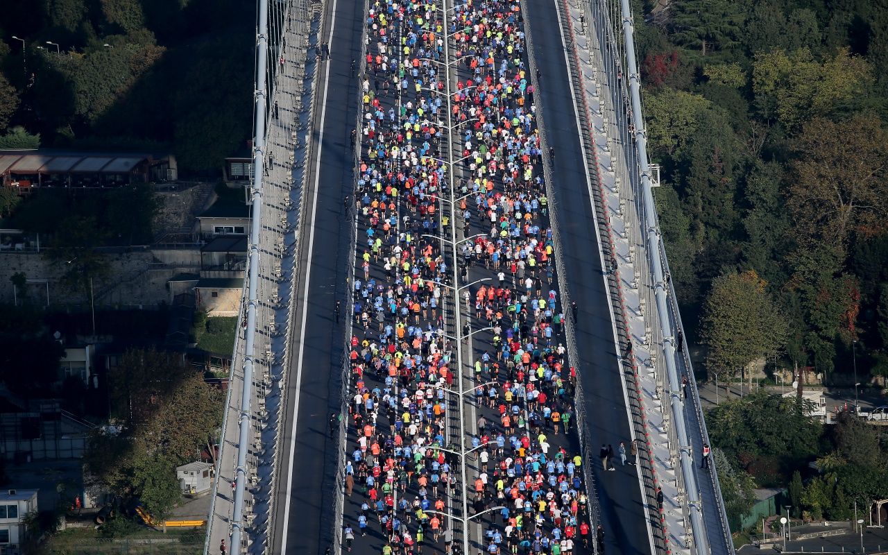 Vodafone 41. İstanbul Maratonu koşuldu! 42