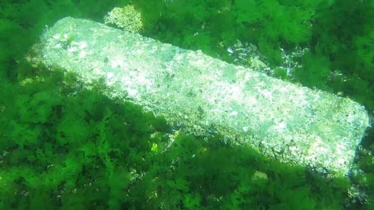 İstanbul'un batık adası havadan görüntülendi! 6