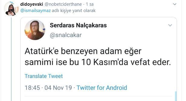 Atatürk'e benzeyen adama tepki yağdı! 5