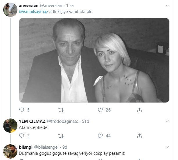Atatürk'e benzeyen adama tepki yağdı! 6