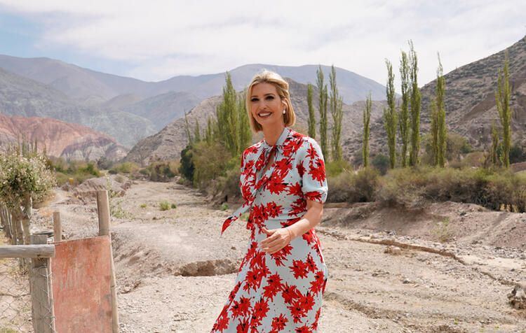 Ivanka Trump'ın elini öptü dünya gündemine girdi! 47
