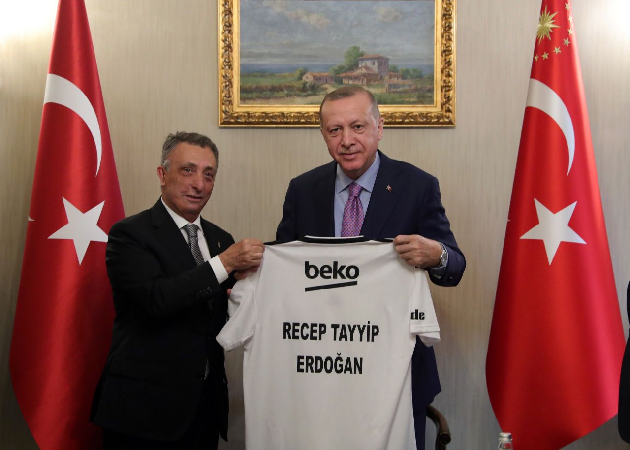 Beşiktaş'tan Cumhurbaşkanı Erdoğan'a ziyaret! 4
