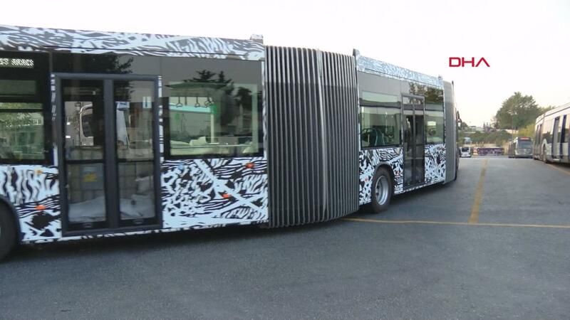 291 yolcu kapasiteli yeni metrobüs test edildi! 4
