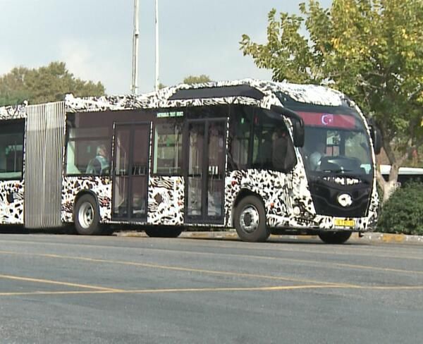 291 yolcu kapasiteli yeni metrobüs test edildi! 3