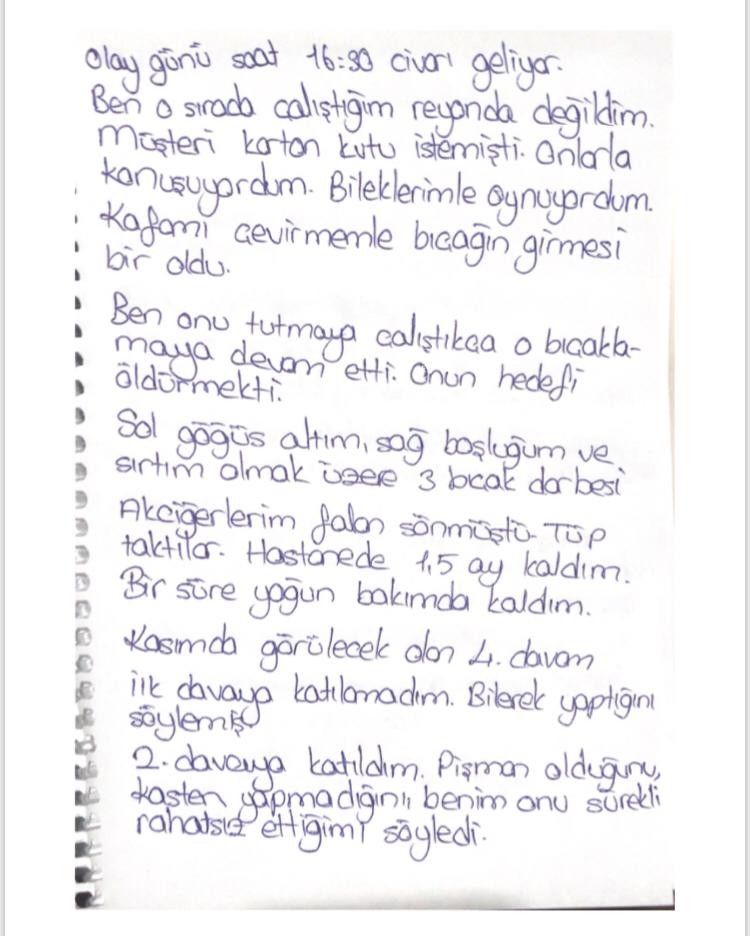 Genç kızın 5 sayfalık çığlığı! 6
