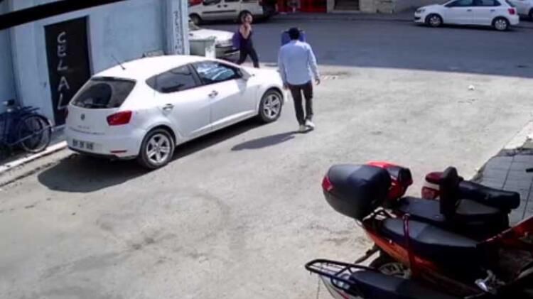 Genç kız sokak ortasında dehşeti yaşadı! 2