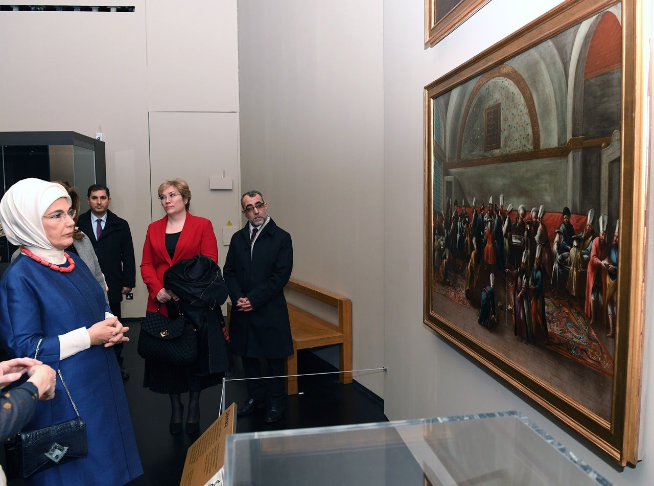 Emine Erdoğan, British Museum'u gezdi... 1