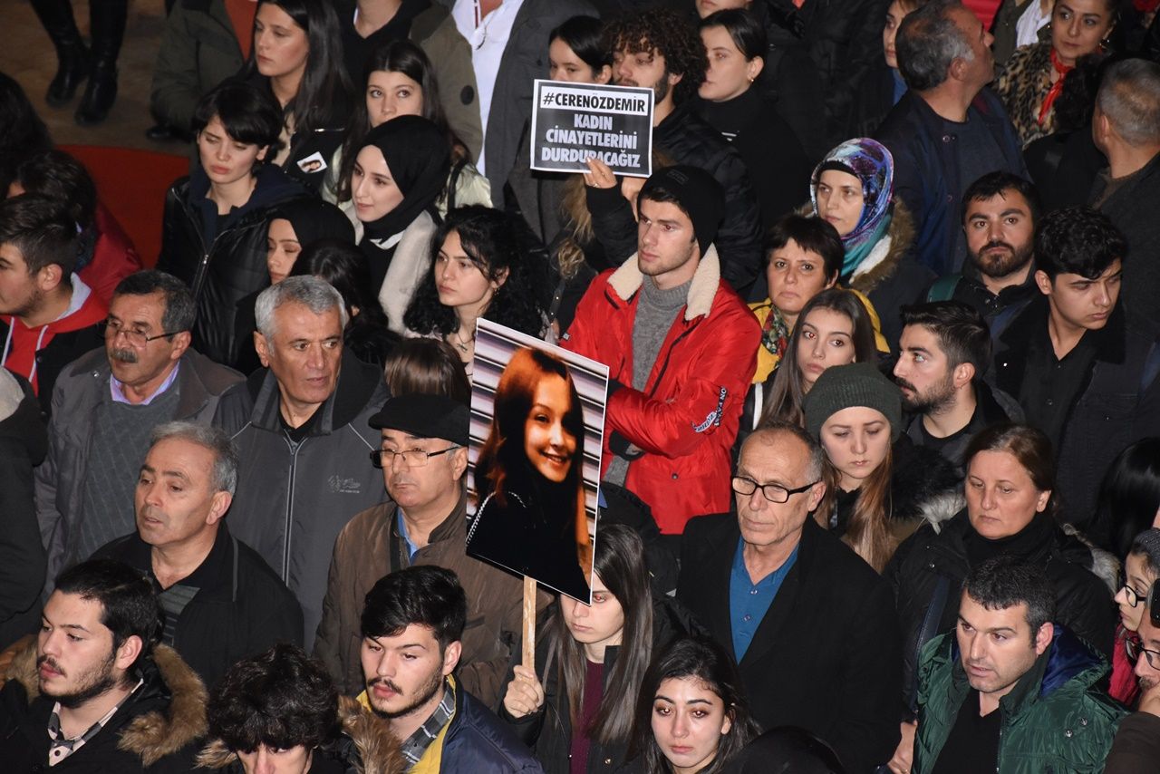 Ceren Özdemir için hüzünlü yürüyüş! 7
