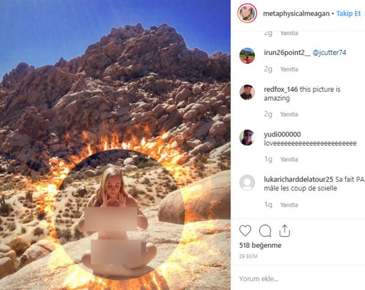Çıplak meditasyona tepki yağdı! 5