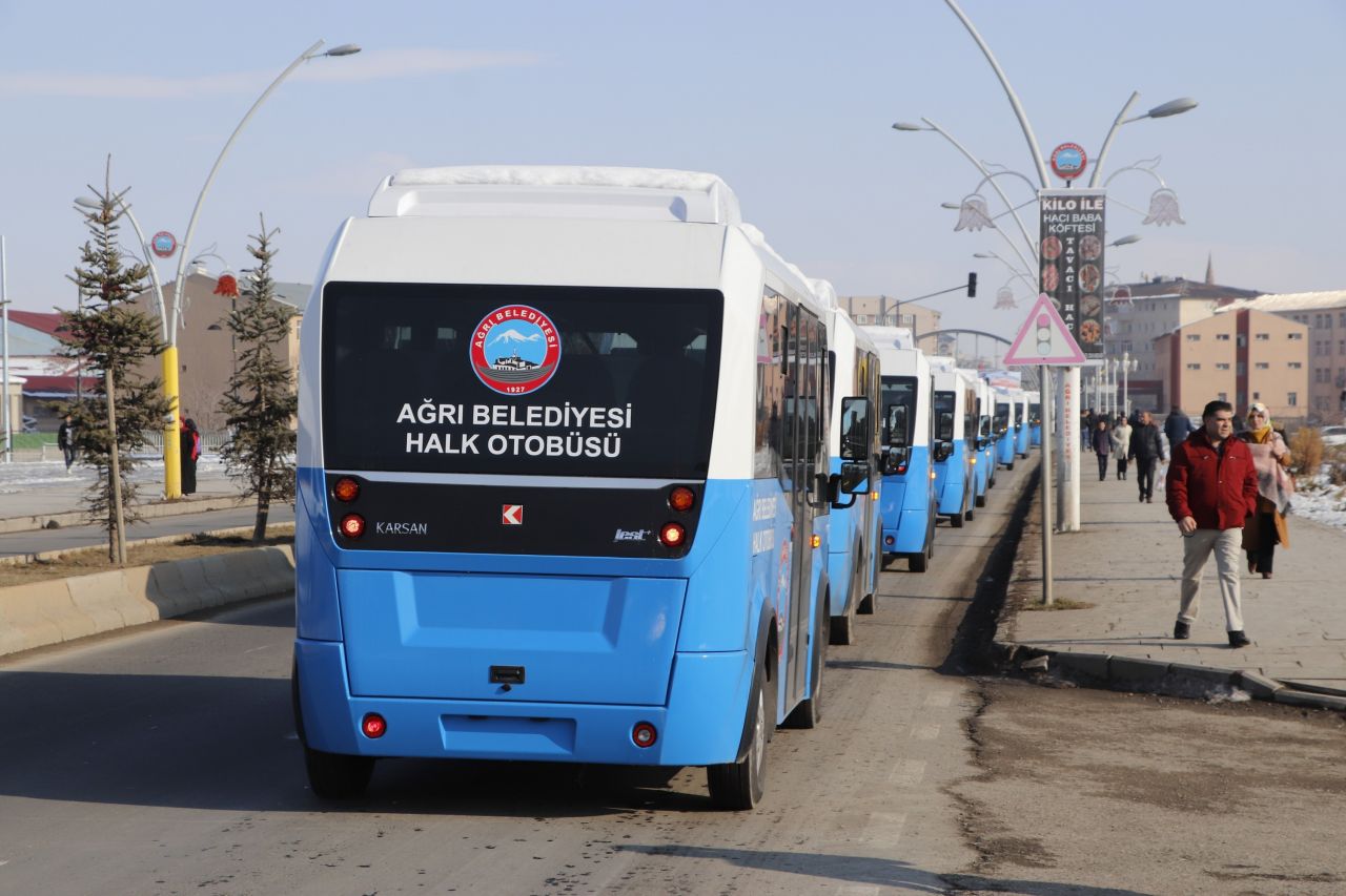 Başkan Sayan'dan ulaşımda devrim! Konvoyun başına geçti... 5