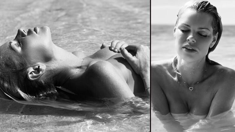 Sevgilisi Sophie Monk'un çıplak resimlerini paylaştı! 1