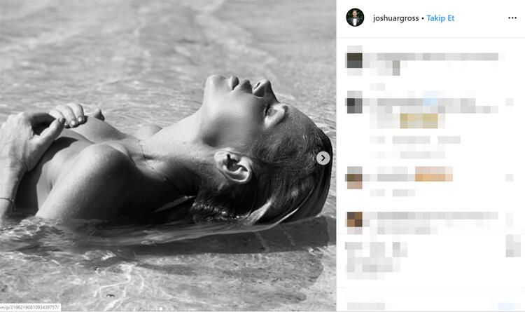 Sevgilisi Sophie Monk'un çıplak resimlerini paylaştı! 2