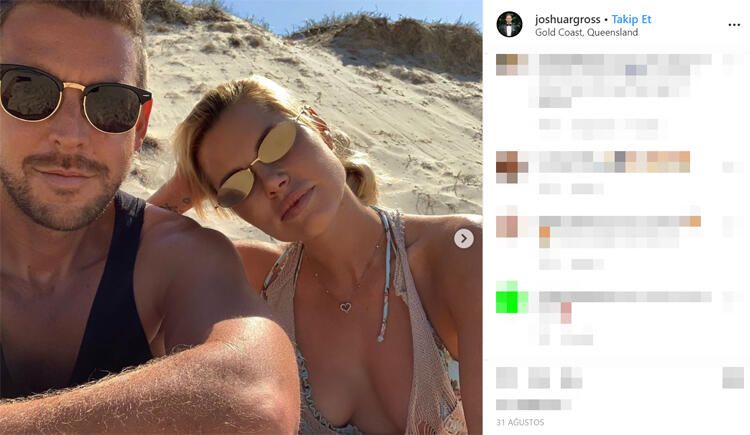 Sevgilisi Sophie Monk'un çıplak resimlerini paylaştı! 7