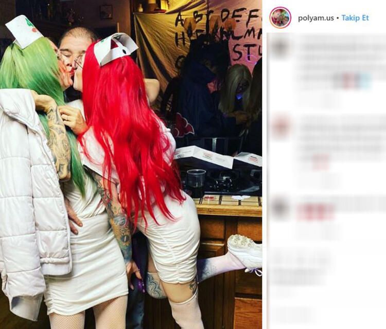 Şoke eden üçlü ilişki! Birlikte yatıyorlar... 11