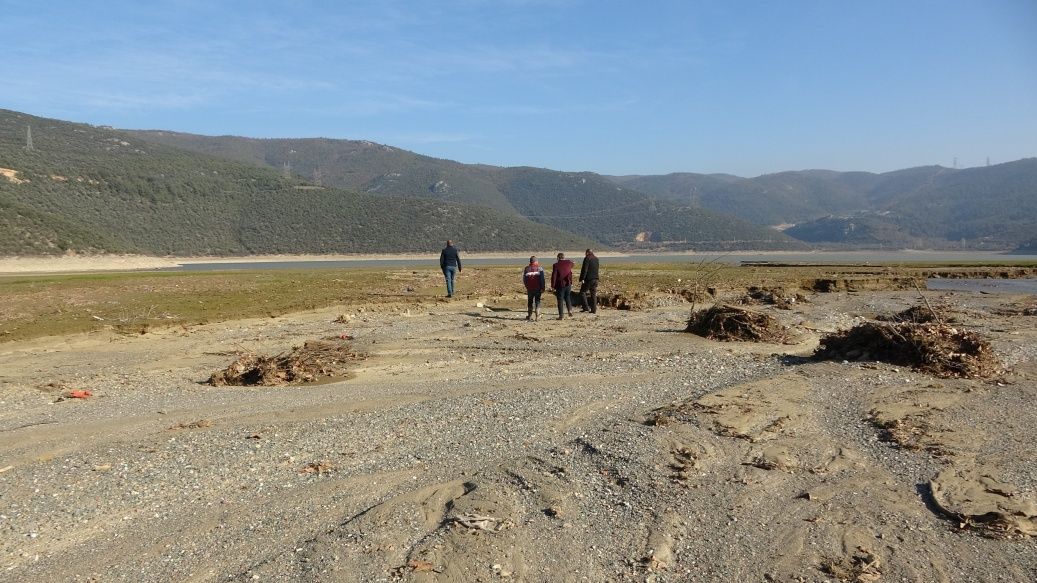 Korkutan görüntü! Koca göl kurudu... 4