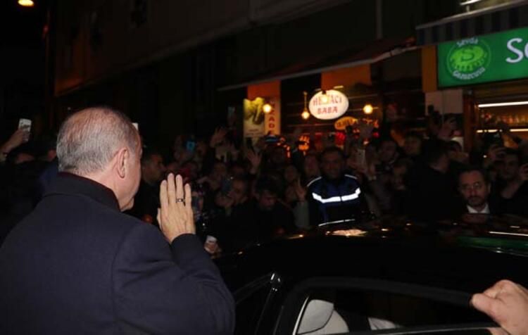 Erdoğan Fatih'te bozacıya gitti! Vatandaşlarla sohbet etti... 2